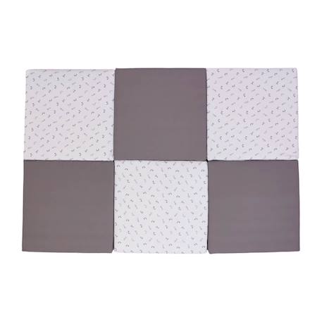 Tapis de motricité xl évolutif 5 en 1 Lapins+Modèle black and white 1 - vertbaudet enfant 
