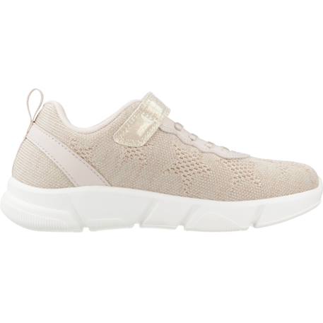 Baskets enfant fille en textile D´or c5014+Rose c8172 1 - vertbaudet enfant 