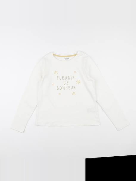 Tee-shirt - 10 ans Blanc 1 - vertbaudet enfant 