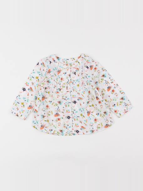 Blouse - 12 mois Blanc 1 - vertbaudet enfant 