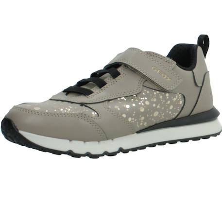 Basket fille synthétique fastics Gris+Gris c5m2x+Noir c0037+Rose c8006 10 - vertbaudet enfant 