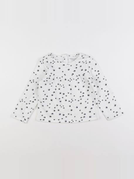 Tee-shirt - 18 mois Blanc 1 - vertbaudet enfant 