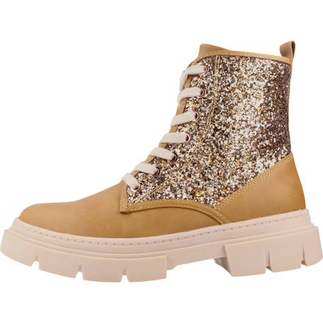 Bottes enfant fille Brun clair 2 - vertbaudet enfant 