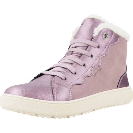 Bottes enfant fille en cuir Violet 4 - vertbaudet enfant 
