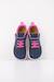 Baskets enfant fille Bleu c4268+Noir c0618 3 - vertbaudet enfant 