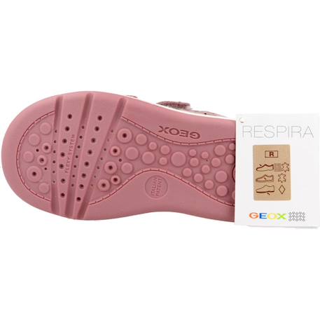 Derbies bébé fille en cuir Gris c1332+Rose c8jf8 12 - vertbaudet enfant 