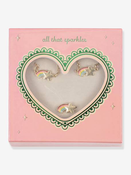 Set de bijoux rainbow star rose 1 - vertbaudet enfant 