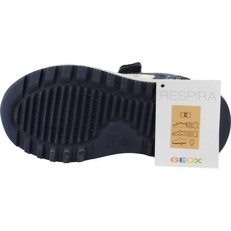 Baskets bébé garçon en cuir Bleu 6 - vertbaudet enfant 