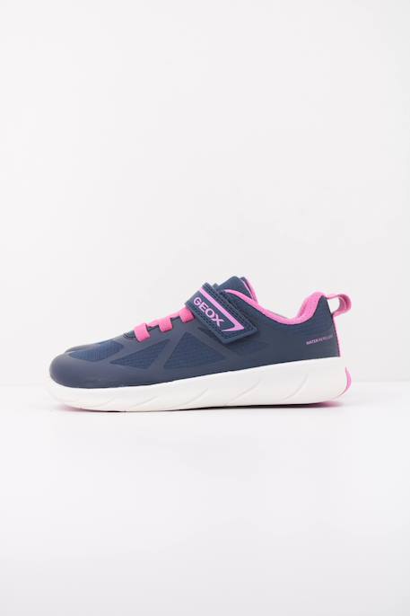 Baskets enfant fille Bleu c4268+Noir c0618 4 - vertbaudet enfant 