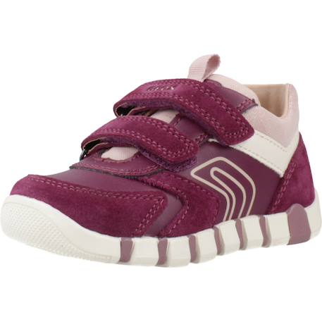 Basket fille à scratchs b iupidoo Rose+Rose c8hk8 10 - vertbaudet enfant 