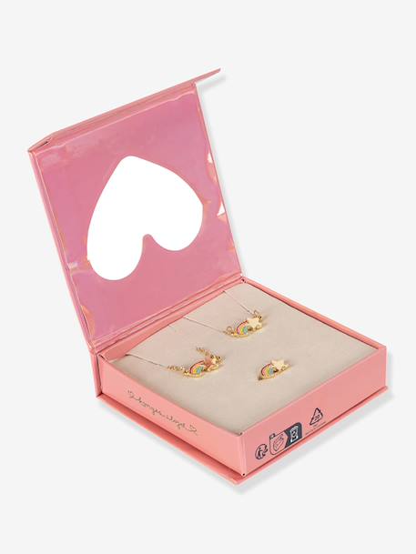 Set de bijoux rainbow star rose 3 - vertbaudet enfant 