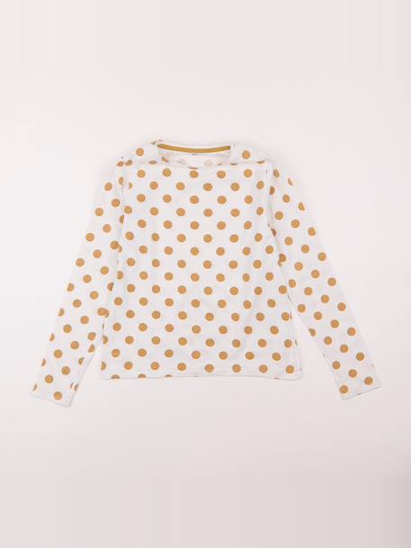 Tee-shirt - 10 ans Blanc, jaune 1 - vertbaudet enfant 
