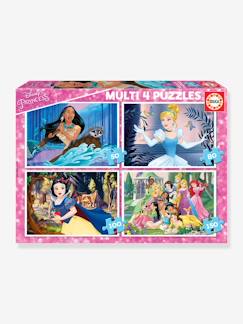 Lot de 4 puzzles progressifs de 50 à 150 pièces Disney® Princesses EDUCA  - vertbaudet enfant
