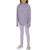 Ensembles fille 1/4 zip legging Violet 1 - vertbaudet enfant 