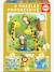 Lot de 4 puzzles progressifs 12 à 25 pièces Animaux sauvages EDUCA jaune 1 - vertbaudet enfant 