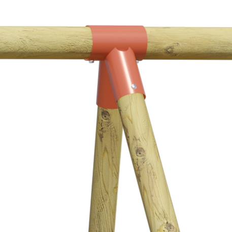 Portique 2,30 m topwood punji - 5 enfants Bois 6 - vertbaudet enfant 