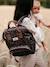 Sac à dos à langer Wellington beige chiné+Blue marine+Heather grey+marron+marron imprimé+vert sauge 28 - vertbaudet enfant 