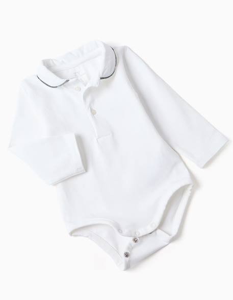 Ensemble body + short à carreaux b&s Bleu foncé 3 - vertbaudet enfant 