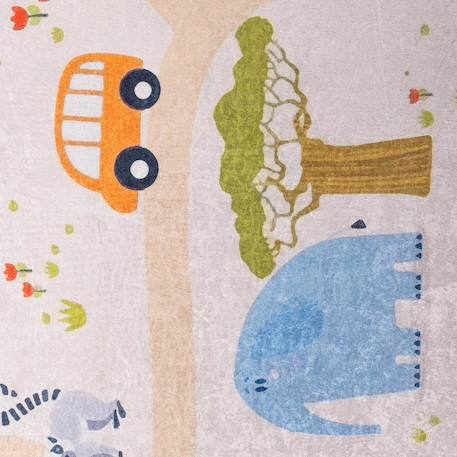 Tapis enfant lyn11 gps très doux Ecru 3 - vertbaudet enfant 