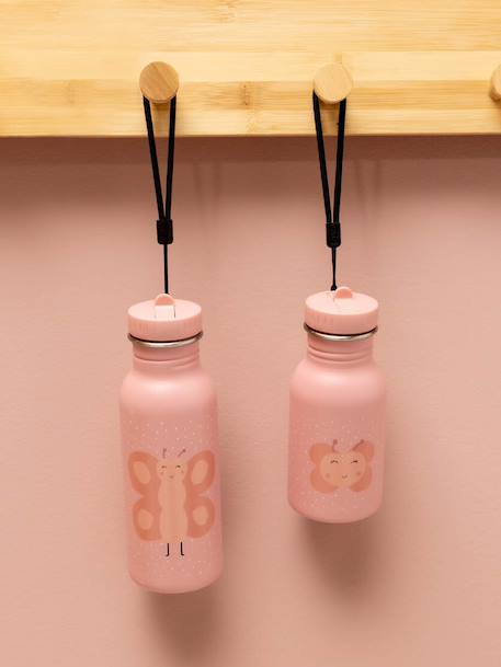 Gourde 350 ml bleu glacier+bleu pétrole+jaune+marron+mauve+Mr Dino+Mr Fox+Mr Lion+Mrs Cat+Mrs Elephant+Mrs Rabbit+Mrs Unicorn+rose pâle+rouge+vert sapin 49 - vertbaudet enfant 