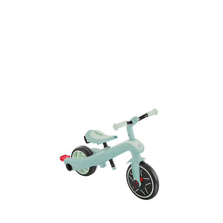 Tricycle explorer 4en1 évolutif essential Rose berry+Vert pistache 11 - vertbaudet enfant 