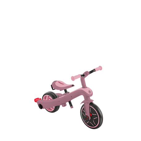 Tricycle explorer 4en1 évolutif essential Rose berry+Vert pistache 5 - vertbaudet enfant 