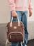 Sac à dos à langer Wellington beige chiné+Blue marine+Heather grey+marron+marron imprimé+vert sauge 23 - vertbaudet enfant 