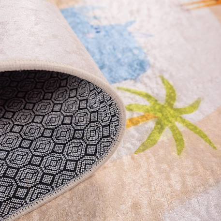 Tapis enfant lyn11 gps très doux Ecru 4 - vertbaudet enfant 