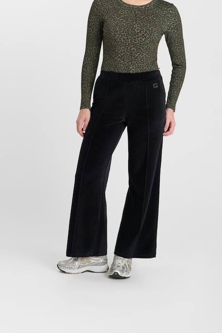 Pantalon jogpant sidygi Black 1 - vertbaudet enfant 