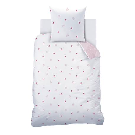 Parure de lit imprimée 100% coton, gabby et la maison magique tendresse Rose 4 - vertbaudet enfant 