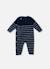 Combinaison bébé marinière Ecru rayé marine+Ecru rayé marine + coquelicot+Ecru rayé marine+curry+Ecru rayée pétunia+Marine rayé écru+Pétunia rayé écru 18 - vertbaudet enfant 