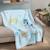 Plaid polaire imprimé, bluey trotinette Bleu 2 - vertbaudet enfant 