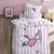 Parure de lit imprimée 100% coton, hello kitty classic Rose 1 - vertbaudet enfant 