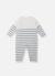 Combinaison bébé marinière Ecru rayé marine+Ecru rayé marine + coquelicot+Ecru rayé marine+curry+Ecru rayée pétunia+Marine rayé écru+Pétunia rayé écru 4 - vertbaudet enfant 