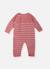 Combinaison bébé marinière Ecru rayé marine+Ecru rayé marine + coquelicot+Ecru rayé marine+curry+Ecru rayée pétunia+Marine rayé écru+Pétunia rayé écru 24 - vertbaudet enfant 