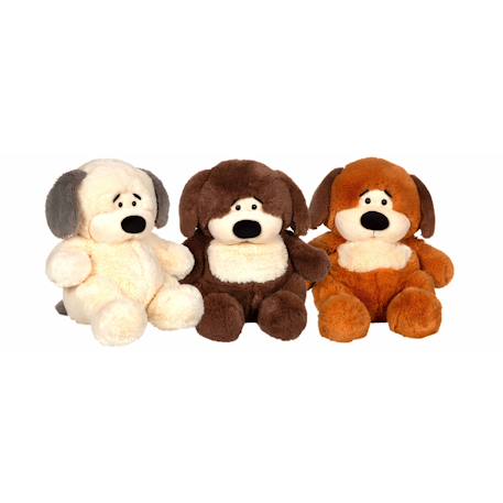 Peluche chien chubby dog – 40 cm Beige 2 - vertbaudet enfant 