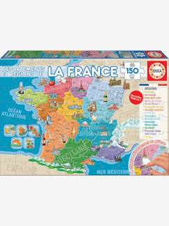 Idées cadeaux bébés et enfants-Jouet-Jeux éducatifs-Puzzles-Puzzle 150 pièces Départements et régions de France EDUCA