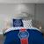 Parure de lit imprimée 100% coton, psg terrain Bleu 1 - vertbaudet enfant 