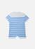 Combishort bébé en coton Bleu / ecru+Ecru / bleu+Ecru / fuchsia 4 - vertbaudet enfant 