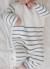 Combinaison bébé marinière Ecru rayé marine+Ecru rayé marine + coquelicot+Ecru rayé marine+curry+Ecru rayée pétunia+Marine rayé écru+Pétunia rayé écru 2 - vertbaudet enfant 