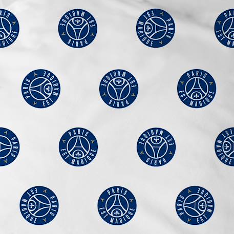 Parure de lit imprimée 100% coton, psg terrain Bleu 5 - vertbaudet enfant 