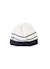 Bonnet bébé à revers petits marins Écru rayé marine 2 - vertbaudet enfant 