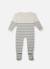 Combinaison bébé à pieds - collection «petits marins» Ecru rayé marine+Ecru rayé rouge basque 3 - vertbaudet enfant 