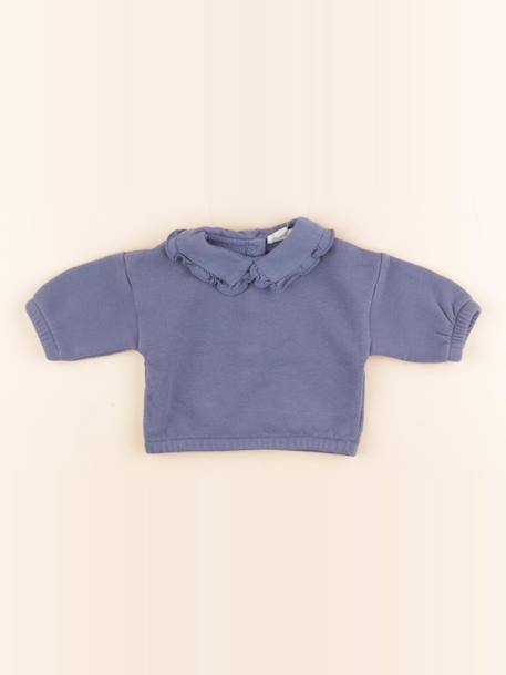 Sweat - 1 mois Bleu 1 - vertbaudet enfant 