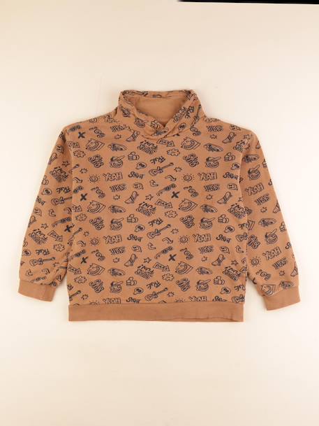 Sweat - 12 ans Marron 1 - vertbaudet enfant 