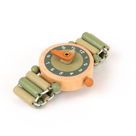 Montre en bois pour enfant Bleu+Rose+Vert 6 - vertbaudet enfant 