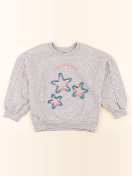Sweat - 6 ans Gris 1 - vertbaudet enfant 