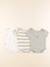 Lot de 3 bodies en coton - 9 mois Vert 1 - vertbaudet enfant 