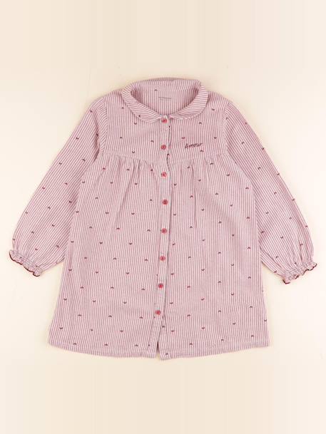Chemise de nuit coton - 8 ans Rouge 1 - vertbaudet enfant 