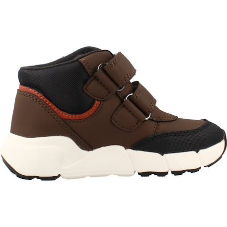 Baskets enfant garçon Bleu c4j2t+Marron c6r6b 7 - vertbaudet enfant 